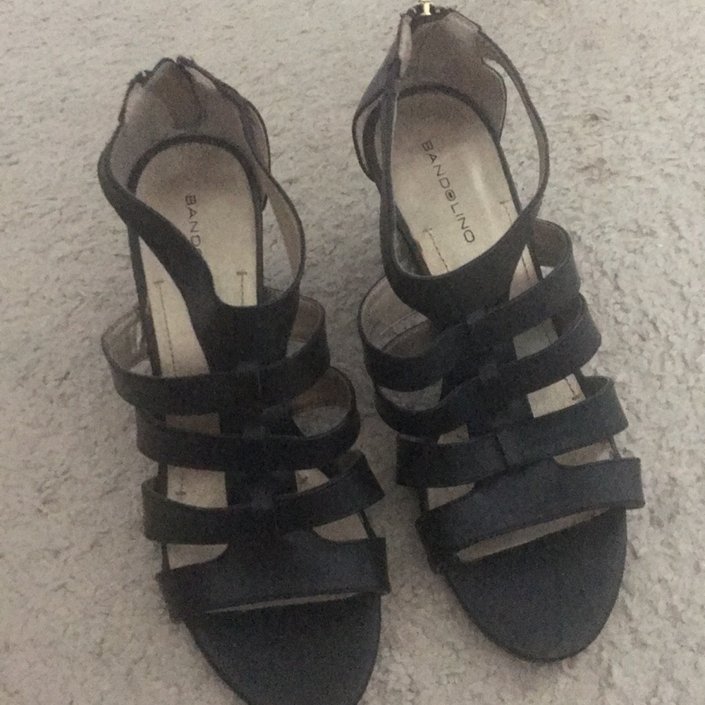 Bandolino heels black size 8M